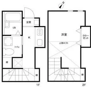 カーサ・プリマベーラ【1階】の間取り