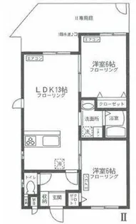 ソレイユ【1階】の間取り