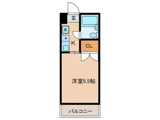 サンパレス【3階】の間取り