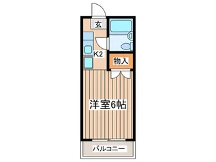 ハイツ葦【2階】の間取り