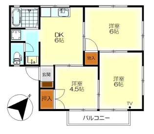 ホームオアシス広駅【2階】の間取り