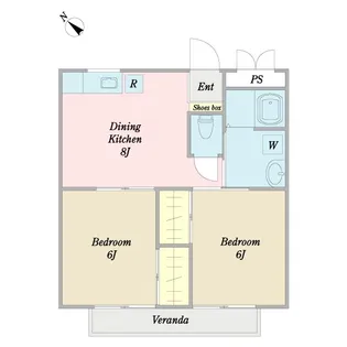 メゾンエクセラ【1階】の間取り