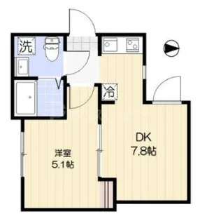 グロリア小岩【1階】の間取り