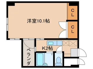 ラ・タミデンス【2階】の間取り