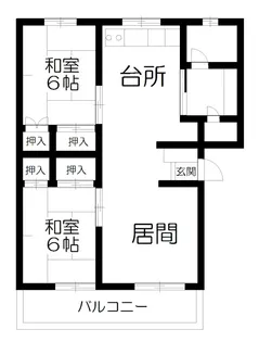 グレース柏木【1階】の間取り