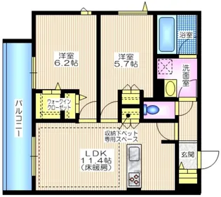 サンシャイン星川【3階】の間取り