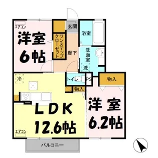 Premist Court【1階】の間取り