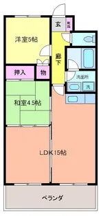 グレースヴィラ【3階】の間取り