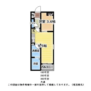 ソーサリー原町【1階】の間取り