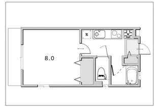 プティ・オーベルニュ【2階】の間取り