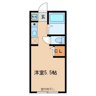 コンラッド【2階】の間取り