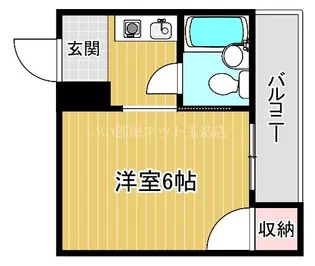 USハウス【3階】の間取り