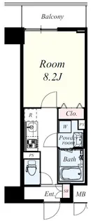 ボンニー元町【7階】の間取り