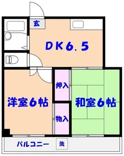 パープルハイム【2階】の間取り