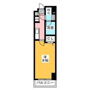 アルファコート蕨3【9階】の間取り