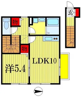スリーグレイス【2階】の間取り