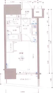 エクセリア代々木【5階】の間取り