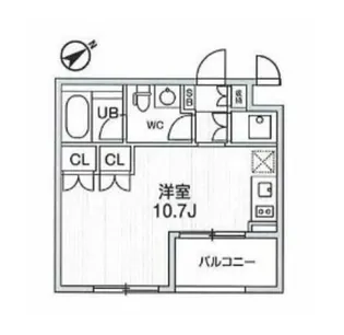 大田西馬込レジデンス【2階】の間取り