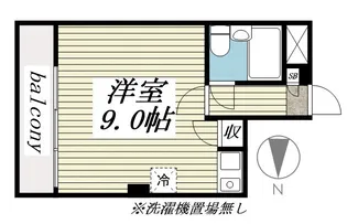 ベルシェ船橋ラマージュ【2階】の間取り