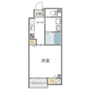 クィーンライフ玉津【4階】の間取り