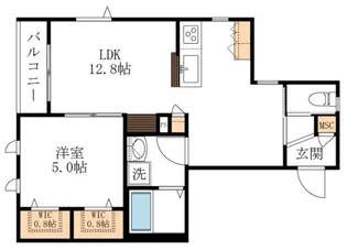 ファミール常盤台II【2階】の間取り