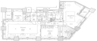 高輪ザ・レジデンス【41階】の間取り