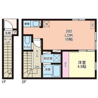 Efforia tria【2階】の間取り