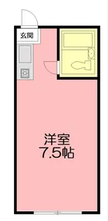 パレーシャル湘南館III【1階】の間取り