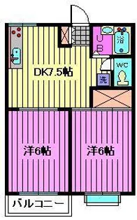フレシール【1階】の間取り