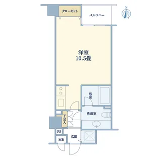 アルクス自由が丘【3階】の間取り