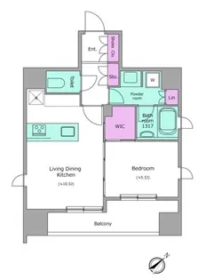 ラクラス浅草蔵前【4階】の間取り