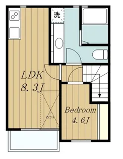 ゆいまーる【2階】の間取り