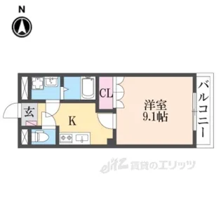 グランソーレ【1階】の間取り