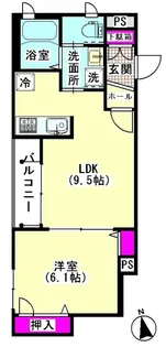 リラフォート ヒルズ【2階】の間取り