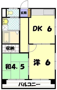 シルキーホームズ【3階】の間取り