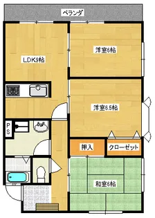 コンフォールII【2階】の間取り