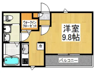 メゾンベール【1階】の間取り