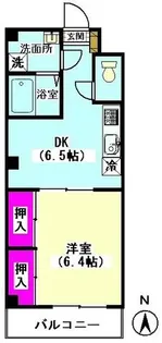 ルミエール・T【3階】の間取り