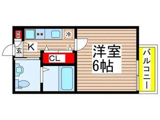 ティエラ船橋【2階】の間取り