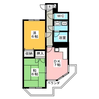 フォレストプラザ【3階】の間取り