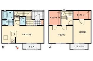 フローラルガーデンの間取り