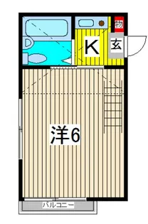 アップルハウス【2階】の間取り