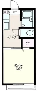 ロジュマン【1階】の間取り