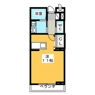 オーシャンヒルズ【2階】の間取り