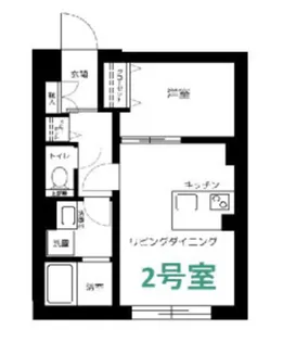 エスグランデ東中野【3階】の間取り