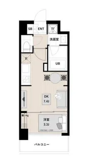アーバンパーク清澄白河【3階】の間取り