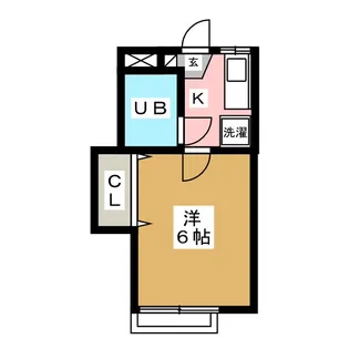 シャイン赤塚【2階】の間取り