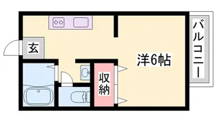 サンライフアイ B【2階】の間取り