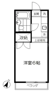 ミワハイムコスモ C【1階】の間取り