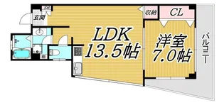 武富レジデンス1番館【3階】の間取り